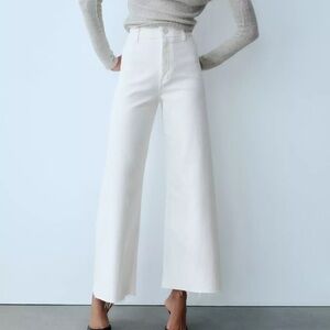 Zara Marine Straight Leg in Size 4